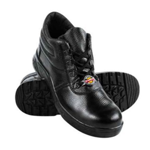 Leather Safety Shoe With Natural Rubber Sole Manufacturers in Delhi